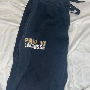 Black Pvi Nike Joggers